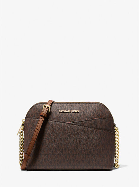 Jet Set Travel Medium Logo Dome Crossbody Bag 2