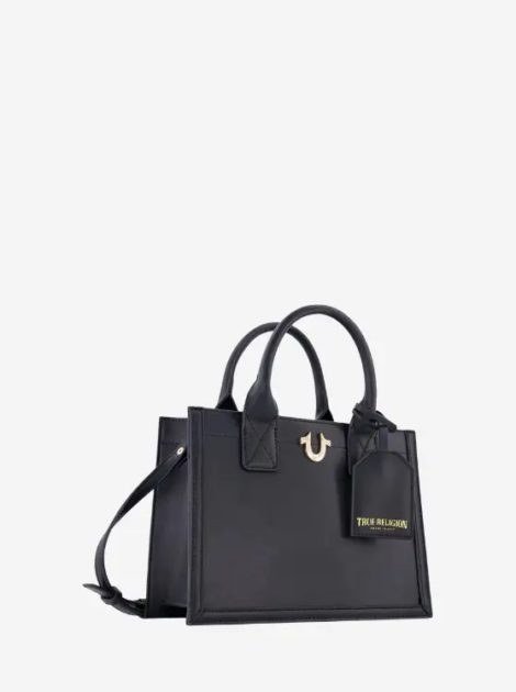 True Religion Modern Edge Medium Tote Black